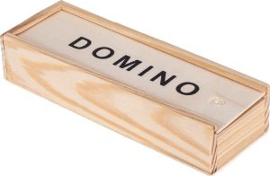 PrzydaSie Domino 28 X Drewniane Klocki Gra Rodzinna Pudełko 6