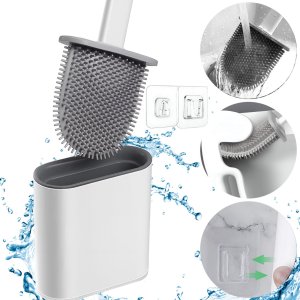 PrzydaSie Szczotka Silikonowa Toaletowa Do Wc Toalety Uchwyt 2