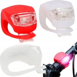 PrzydaSie Lampka Rowerowa Diodowa Led Lampki Przód Tył 2 Szt 2
