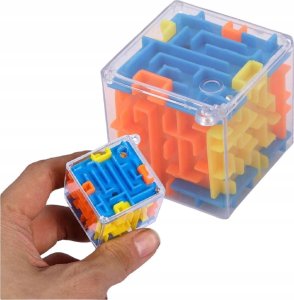PrzydaSie Kostka 3D Cube Labirynt Kulkowy Gra Logiczna 2
