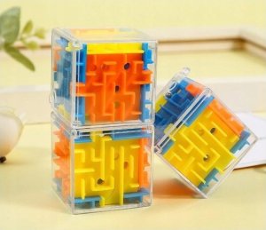 PrzydaSie Kostka 3D Cube Labirynt Kulkowy Gra Logiczna 5