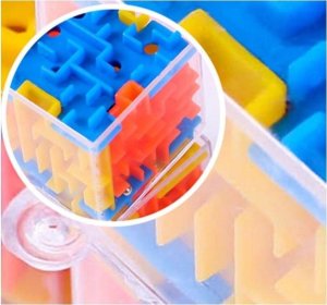 PrzydaSie Kostka 3D Cube Labirynt Kulkowy Gra Logiczna 6
