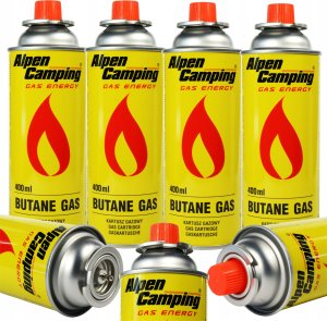 PrzydaSie 4X Kartusz Wkład Gazowy Nabój Kuchenka Palnik 400 5