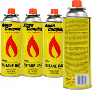 PrzydaSie 4X Kartusz Wkład Gazowy Nabój Kuchenka Palnik 400 6