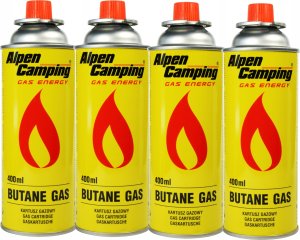 PrzydaSie 4X Kartusz Wkład Gazowy Nabój Kuchenka Palnik 400 8