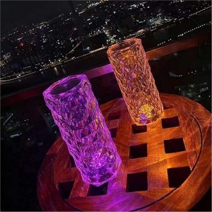 Lampka biurkowa PrzydaSie Lampa Lampka Kryształowa Dotykowa Led Diamond 3