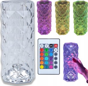 Lampka biurkowa PrzydaSie Lampa Lampka Kryształowa Dotykowa Led Diamond 4