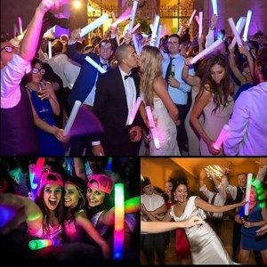 PrzydaSie 10X Pałka Piankowa Świecąca Led Świetlna Party 6