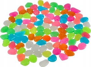 PrzydaSie Kamienie Świecące Fluorescencyjne Kamyki 100Szt 4