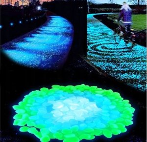 PrzydaSie Kamienie Świecące Fluorescencyjne Kamyki 100Szt 7
