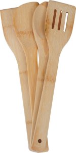 PrzydaSie Przybory Kuchenne Drewno Bambusowe Do Kuchni Łopatka Łyżka 5El 6