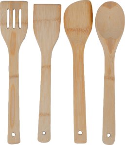 PrzydaSie Przybory Kuchenne Drewno Bambusowe Do Kuchni Łopatka Łyżka 5El 8