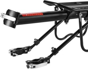 PrzydaSie Bagażnik Rowerowy Tylny Aluminium Do Sztycy Uniwersalny 50Kg 5