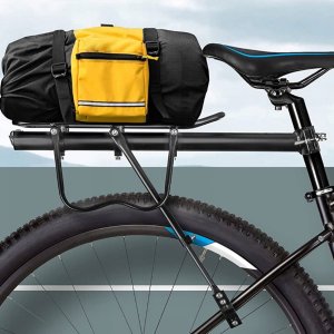 PrzydaSie Bagażnik Rowerowy Tylny Aluminium Do Sztycy Uniwersalny 50Kg 7