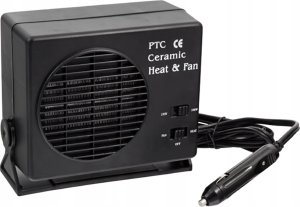 PrzydaSie Grzejnik Samochodowy Farelka Nagrzewnica Dmuchawa Na Szybe Do Auta 12V 14