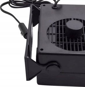 PrzydaSie Grzejnik Samochodowy Farelka Nagrzewnica Dmuchawa Na Szybe Do Auta 12V 23