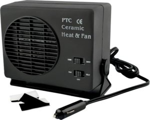 PrzydaSie Grzejnik Samochodowy Farelka Nagrzewnica Dmuchawa Na Szybe Do Auta 12V 32