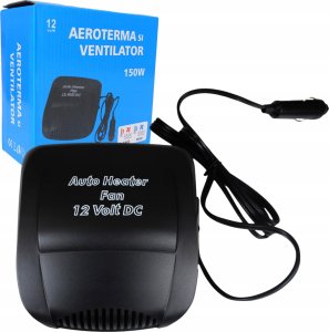 PrzydaSie Grzejnik Samochodowy Farelka Nagrzewnica Dmuchawa Na Szybe Do Auta 12V 9