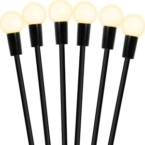 PrzydaSie Lampa Solarna Wbijana Kuleczki 6 Led Lampka Ogrodowa Kule Kulki 4