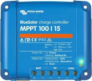 Victron Energy Victron Energy Regulator ładowania Blue Solar MPPT 100V/15A 1