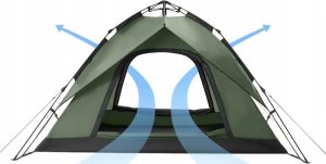 Namiot turystyczny Naturehike Namiot pop-up 4 automatic nh21zp008-forest green 4