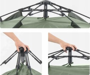 Namiot turystyczny Naturehike Namiot pop-up 4 automatic nh21zp008-forest green 5