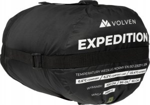 Volven śpiwór expedition-oliwkowy-prawy 6