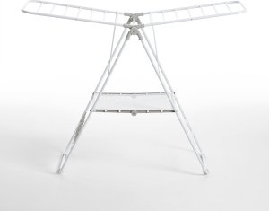 Suszarka na pranie Rayen Suszarka na pranie z uchwytami na buty Rayen - 145 x 61 cm, Biały 4