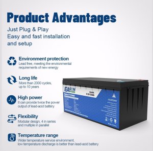 Victron Energy LiFePO4 Battery 25,6V/100Ah Smart 13
