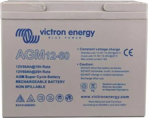 Victron Energy Akumulator ołowiowy Victron Energy Deep Cycle, AGM, 12 V, 60 Ah (BAT412550084) 1