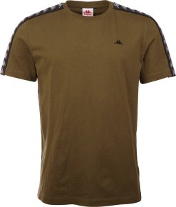 Kappa T-shirt męski Kappa LENO 312006 - khaki S 1