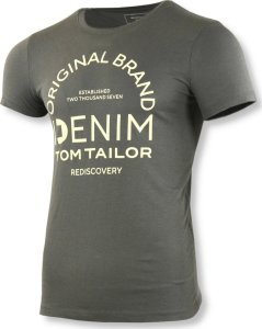 Tom Tailor T-shirt męski TOM TAILOR 1029936-15180 - szary XXL 1