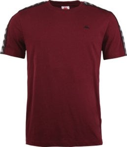 Kappa T-shirt męski Kappa LENO 312006 - bordo S 1