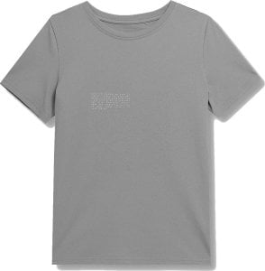 4f T-shirt damski 4F SS23TTSHF332 - szary L 1