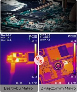 Kamera Hikvision Kamera termowizyjna HIKMICRO B1L 160x120px -20 do 550C 25 Hz 4