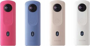 Kamera Ricoh Ricoh Imaging THETA SC2 - Beige aparaty kompaktowe kamera sporttowa Beżowy 9