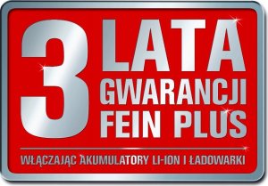 Fein MULTIMASTER AMM 500 PLUS TOP AS FEIN STARTER 2x2Ah Wielofunkcyjne narzędzie 8