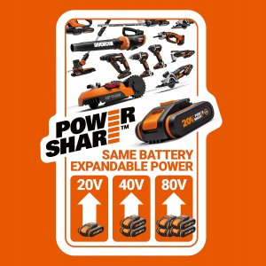 Wiertarka Worx WORX Nitro 18 V (20 V MAX) WX381.2 PowerShare 2 akumulatory 4 Ah w zestawie 3