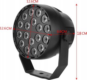 Kolumna Cameo Cameo HYDRABEAM 4000 RGBW - listwa światła sceniczne 32W Czarne 9