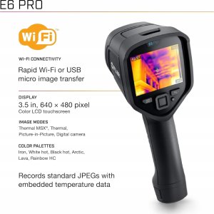 Noktowizor Flir Systems Profesjonalna Kamera Termowizyjna FLIR E6 PRO - Precyzja i Wydajność 3