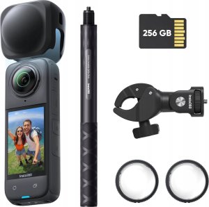 Kamera Insta360 X4 Motocycle Combo czarna 4