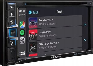 Radio samochodowe Alpine Radio samochodowe ALPINE INE-W611D DAB 45 W x 4 FM 4