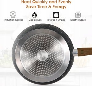 Kitchen Kitchen Academy 17-częściowy kompletny zestaw garnków na płytę indukcyjną 2