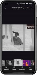 Kamera Hikmicro Kamera termowizyjna HIKMICRO Falcon FQ50 8x zoom detekcja 2600m 640 x 512 9