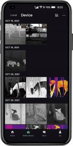 Kamera Hikmicro Kamera termowizyjna HIKMICRO Falcon FQ50 8x zoom detekcja 2600m 640 x 512 10