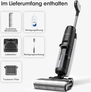 Tineco Tineco Floor One S7 Pro bezprzewodowy odkurzacz na mokro i sucho LCD iLoop 2