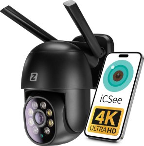 Kamera IP Zintronic Kamera Obrotowa IP I8 DARK WiFi PTZ 8MPx  4K UHD 2