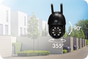 Kamera IP Zintronic Kamera Obrotowa IP I8 DARK WiFi PTZ 8MPx  4K UHD 5