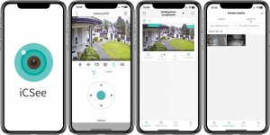 Kamera IP Zintronic Kamera Obrotowa IP I8 DARK WiFi PTZ 8MPx  4K UHD 7