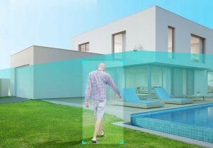 Kamera IP Zintronic Kamera Obrotowa IP I8 WiFi PTZ 8MPx  4K UHD 10